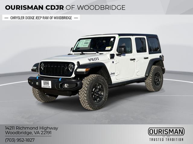 new 2024 Jeep Wrangler 4xe car, priced at $45,997