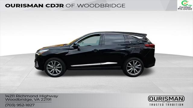 used 2021 Acura RDX car, priced at $32,500