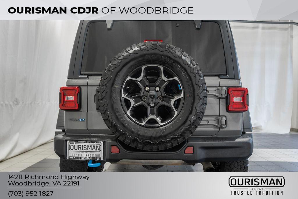 used 2021 Jeep Wrangler Unlimited 4xe car, priced at $30,500