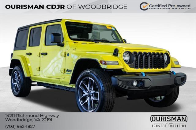 used 2024 Jeep Wrangler 4xe car, priced at $34,750