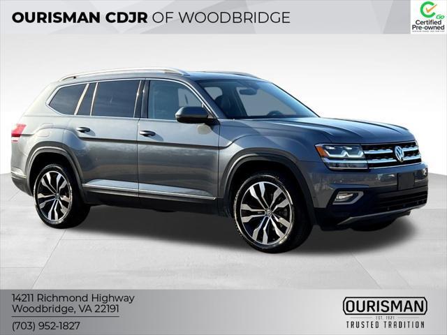 used 2019 Volkswagen Atlas car, priced at $27,000