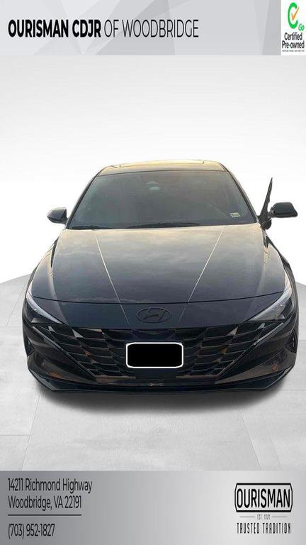 used 2023 Hyundai Elantra car, priced at $21,000