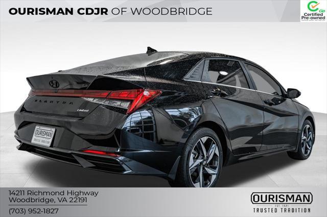 used 2023 Hyundai Elantra car, priced at $20,500
