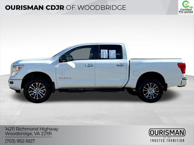 used 2021 Nissan Titan car, priced at $31,000