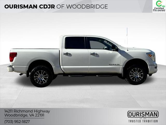 used 2021 Nissan Titan car, priced at $31,000