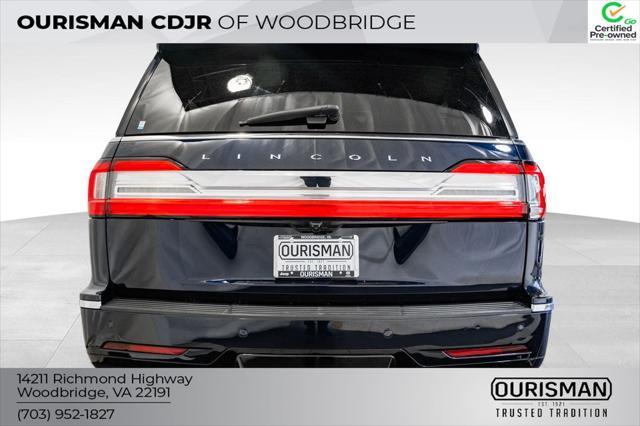 used 2021 Lincoln Navigator car, priced at $52,000