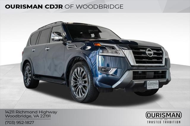 used 2023 Nissan Armada car, priced at $45,000