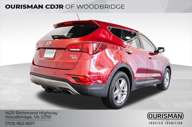 used 2018 Hyundai Santa Fe Sport car, priced at $14,000