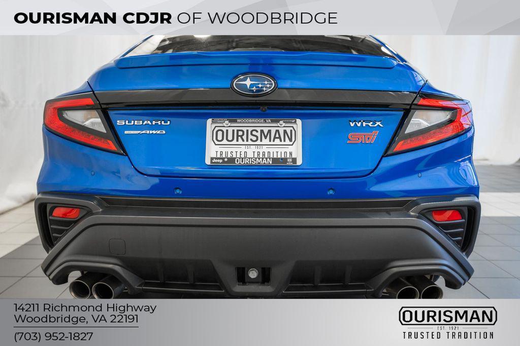 used 2023 Subaru WRX car, priced at $32,500