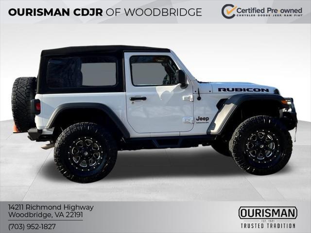 used 2021 Jeep Wrangler car, priced at $31,500