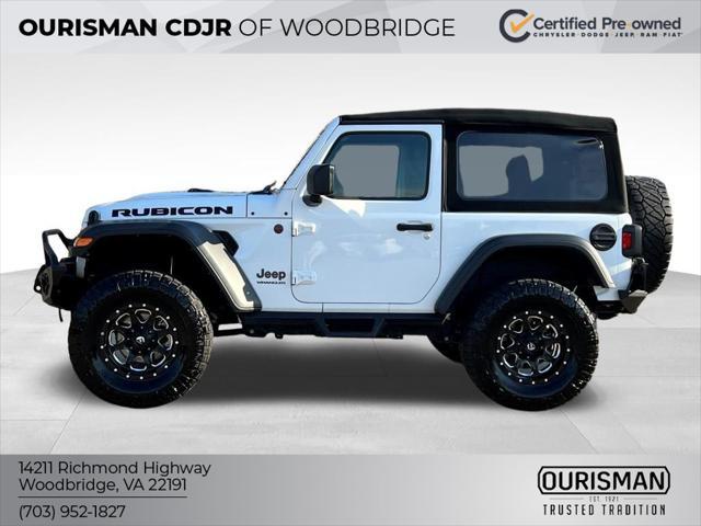 used 2021 Jeep Wrangler car, priced at $31,500