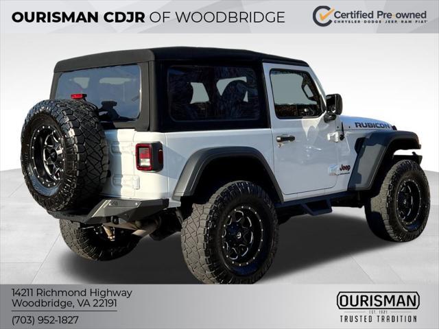 used 2021 Jeep Wrangler car, priced at $31,500