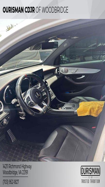 used 2021 Mercedes-Benz AMG GLC 43 car, priced at $37,500
