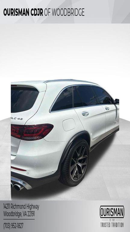 used 2021 Mercedes-Benz AMG GLC 43 car, priced at $37,500