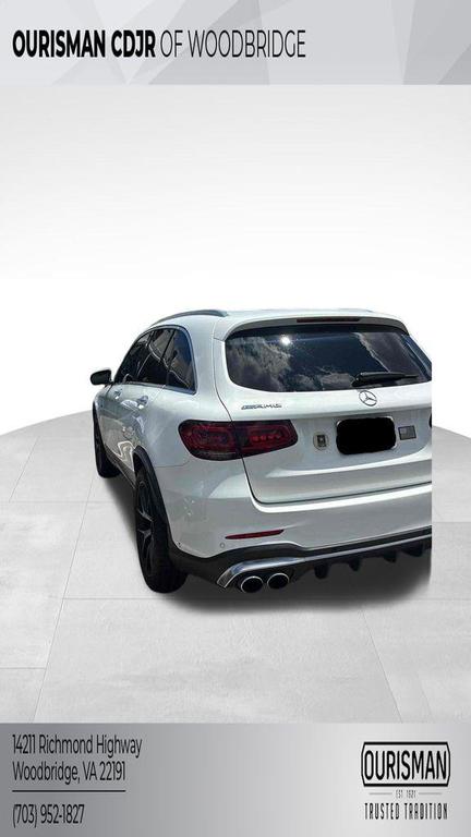 used 2021 Mercedes-Benz AMG GLC 43 car, priced at $37,500