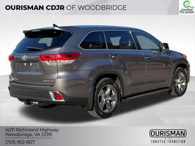 used 2017 Toyota Highlander car, priced at $24,500