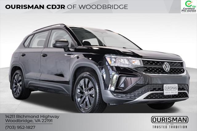 used 2022 Volkswagen Taos car, priced at $20,000