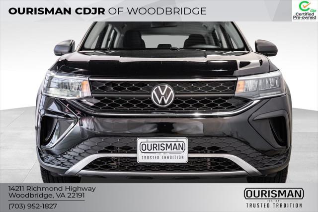 used 2022 Volkswagen Taos car, priced at $20,000