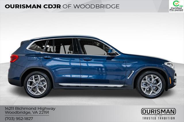 used 2020 BMW X3 car, priced at $28,500