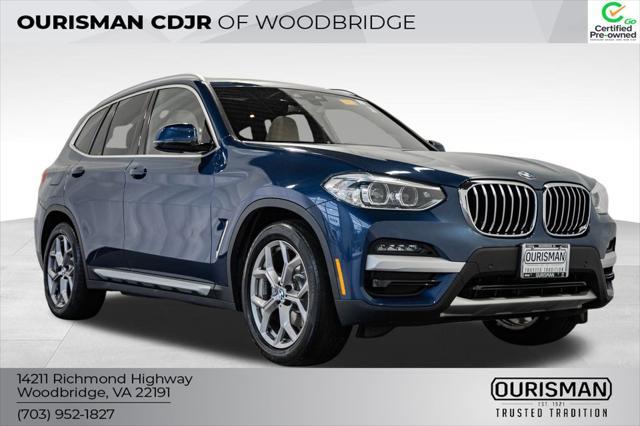 used 2020 BMW X3 car, priced at $28,500