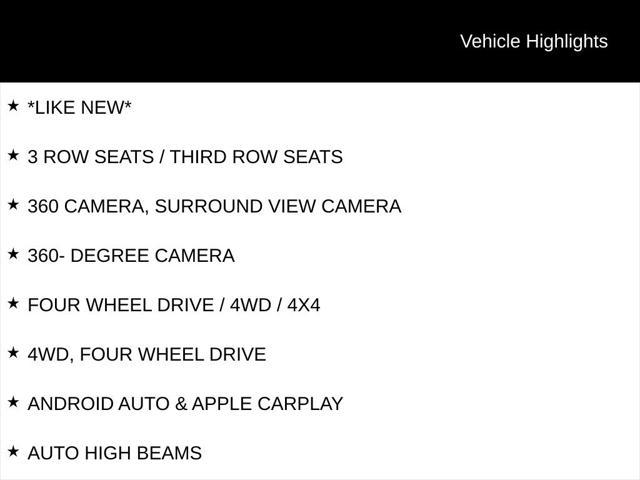 used 2024 Jeep Grand Wagoneer L car, priced at $66,500
