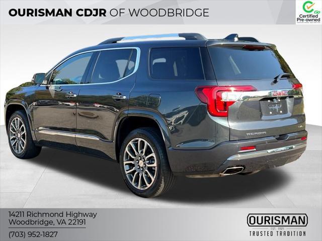 used 2021 GMC Acadia car, priced at $30,500