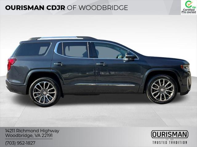 used 2021 GMC Acadia car, priced at $30,500