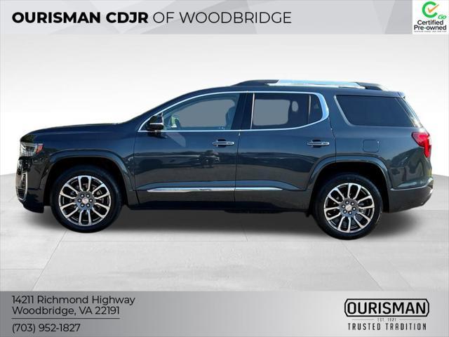 used 2021 GMC Acadia car, priced at $30,500