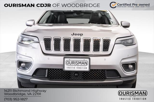 used 2021 Jeep Cherokee car, priced at $21,000