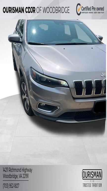 used 2021 Jeep Cherokee car, priced at $22,000