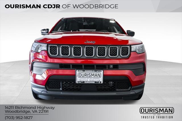 used 2024 Jeep Compass car, priced at $19,500