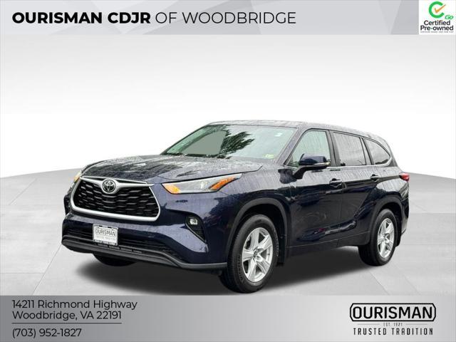 used 2023 Toyota Highlander car, priced at $33,500