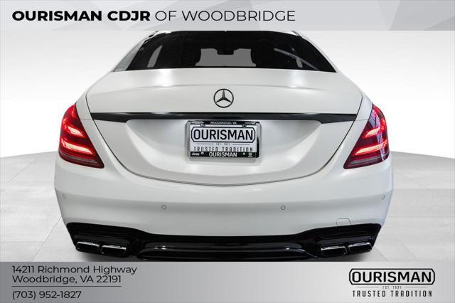 used 2019 Mercedes-Benz AMG S 63 car, priced at $59,500