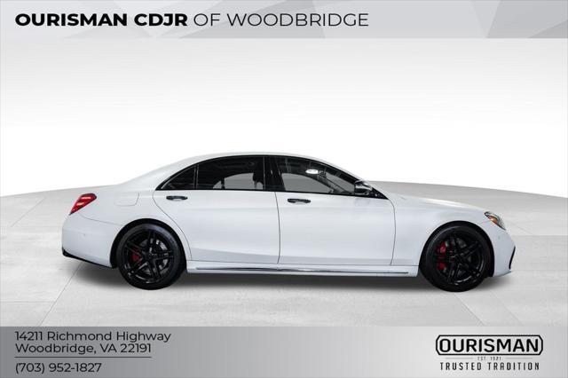 used 2019 Mercedes-Benz AMG S 63 car, priced at $59,500