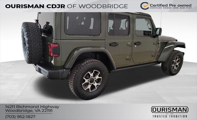 used 2021 Jeep Wrangler Unlimited car, priced at $34,500