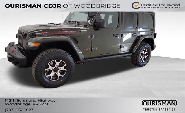 used 2021 Jeep Wrangler Unlimited car, priced at $34,500