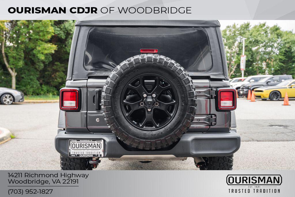 used 2022 Jeep Wrangler Unlimited car, priced at $33,000