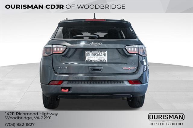 used 2018 Jeep Compass car, priced at $15,000