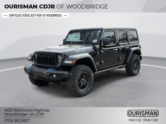 new 2024 Jeep Wrangler 4xe car, priced at $49,555