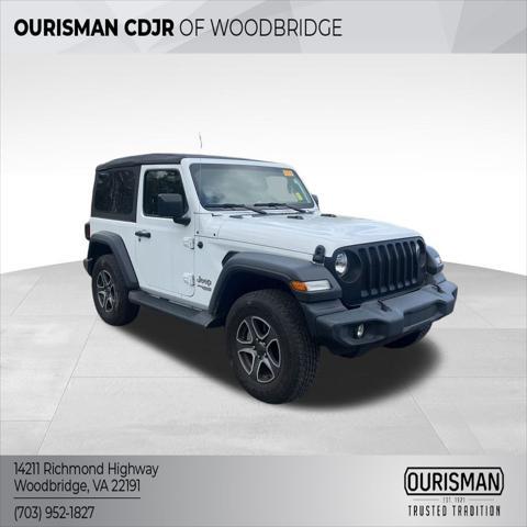 used 2020 Jeep Wrangler car, priced at $26,000