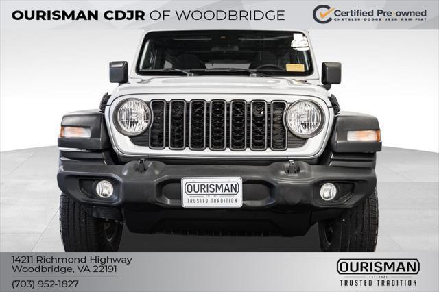 used 2024 Jeep Wrangler car, priced at $34,500