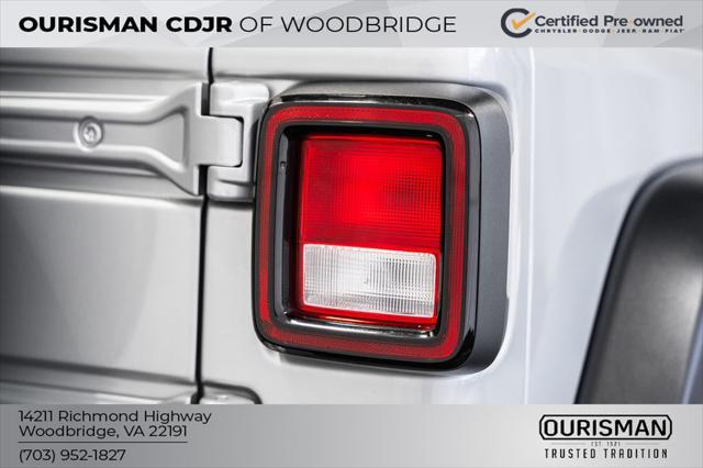 used 2024 Jeep Wrangler car, priced at $34,500