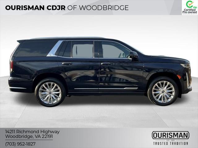 used 2022 Cadillac Escalade car, priced at $62,500