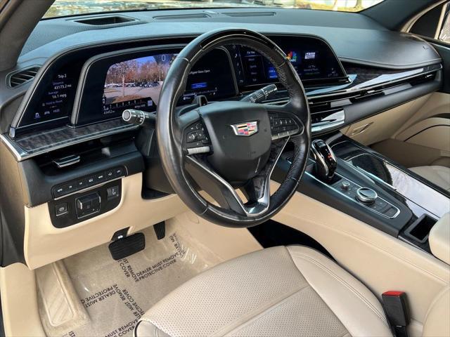 used 2022 Cadillac Escalade car, priced at $62,500