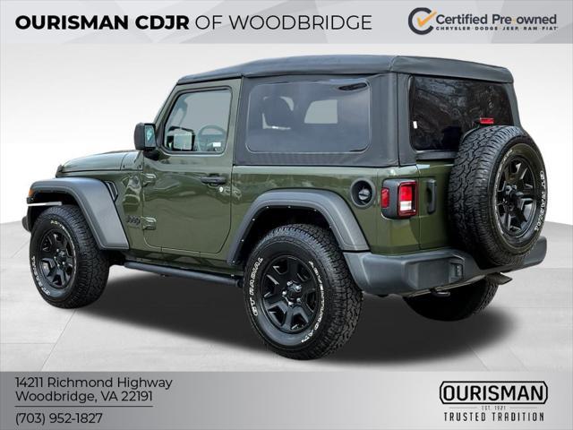 used 2022 Jeep Wrangler car, priced at $31,000