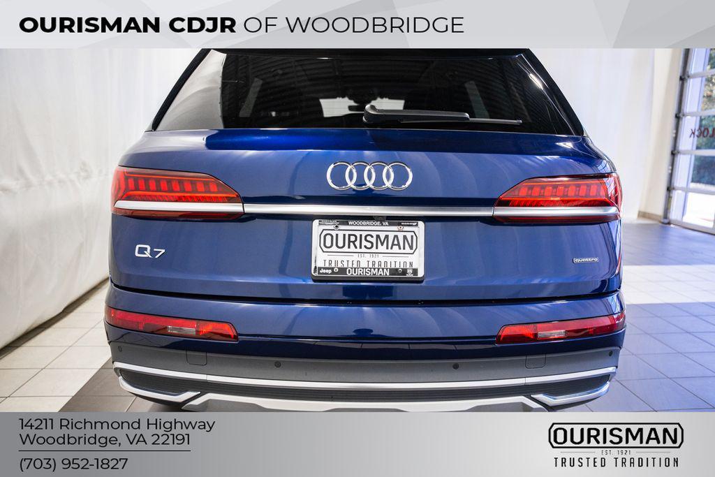 used 2023 Audi Q7 car, priced at $43,000