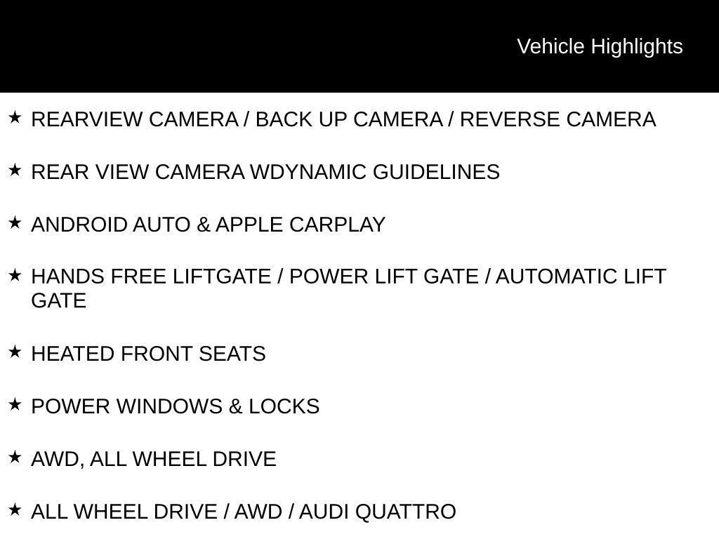 used 2023 Audi Q7 car, priced at $43,000