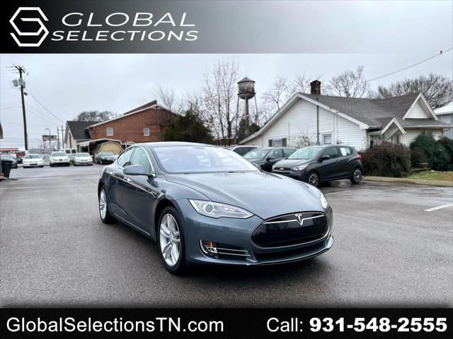 used 2014 Tesla Model S car, priced at $17,499