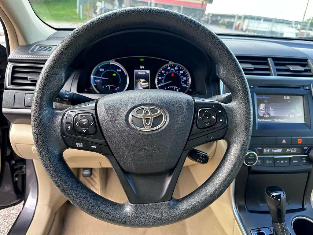 used 2015 Toyota Camry Hybrid car, priced at $12,500