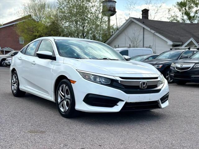 used 2016 Honda Civic car, priced at $10,999
